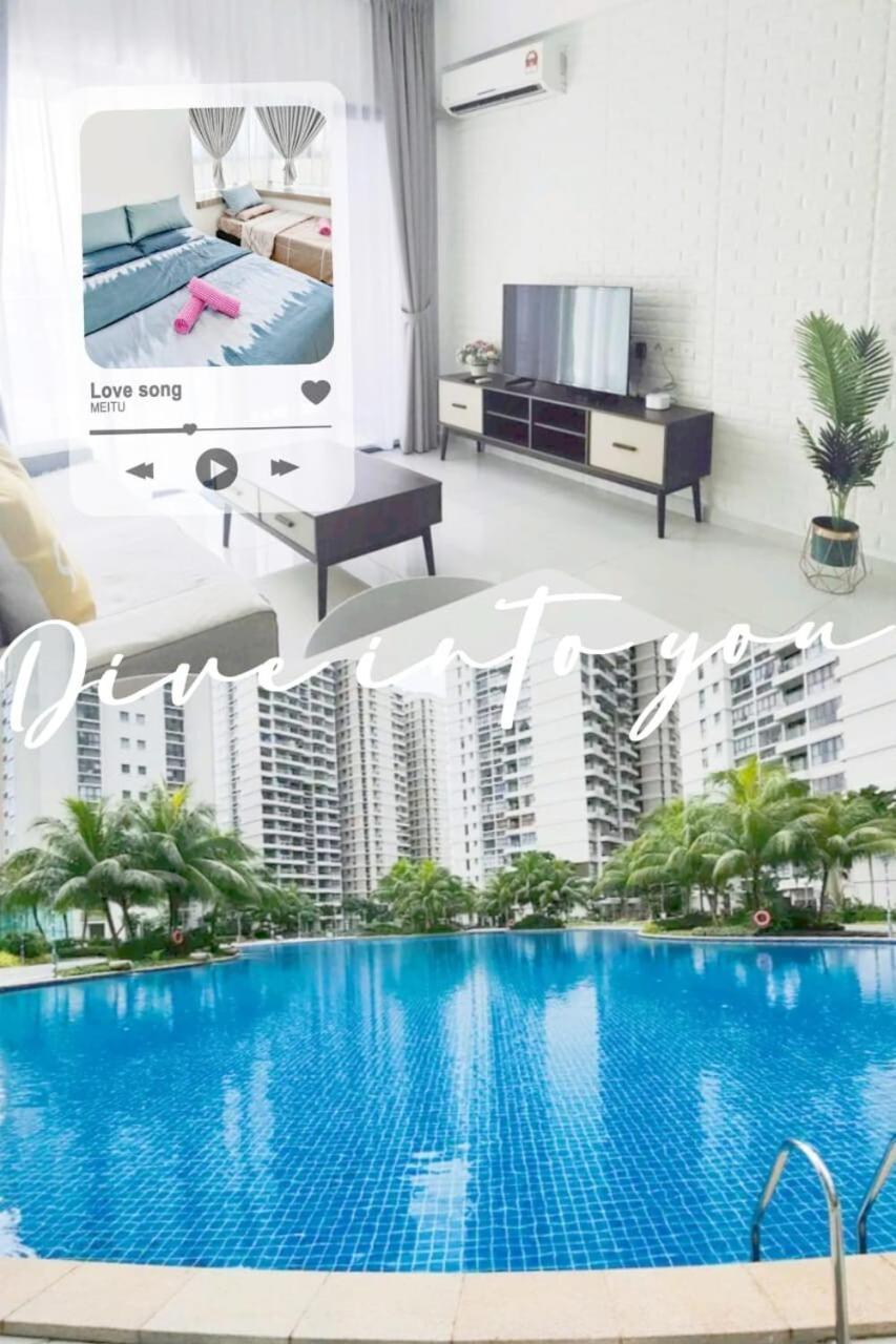 15johor, Near Ciq, Danga Bay Free Parking 2br6pax *